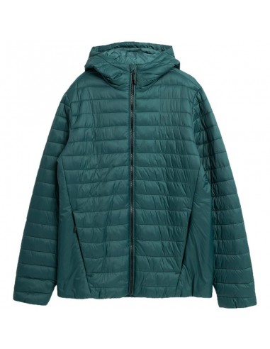 4F Ανδρικό Χειμωνιάτικο Μπουφάν Puffer Πράσινο 4FAW23TDJAM240-41S