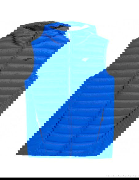 4F Αμάνικο Ανδρικό Μπουφάν Puffer Μπλε 4FAW23TVESM063-36S