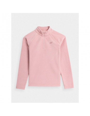 4F Παιδική Χειμερινή Μπλούζα Μακρυμάνικη Ροζ 4FJAW23UFLEF033-56S
