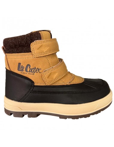 Lee Cooper Παιδικά Μποτάκια Καφέ LCJ-23-01-2059K