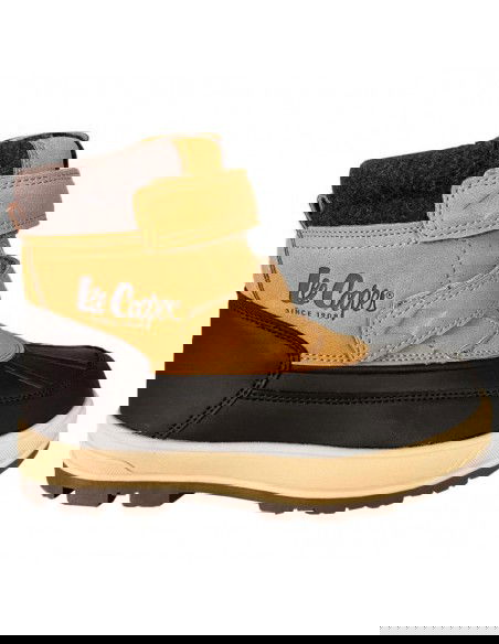 Lee Cooper Παιδικά Μποτάκια Καφέ LCJ-23-01-2059K