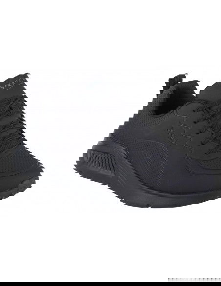 Skechers Deboss Ανδρικά Sneakers Μαύρα 183120-BBK