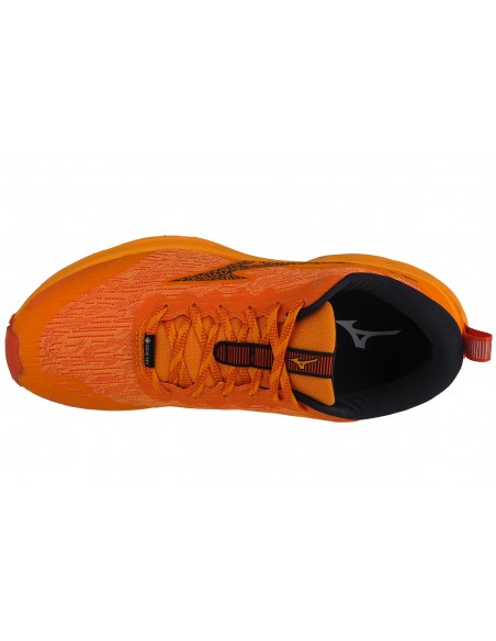 Mizuno Wave Rider J1GC227902 Ανδρικά Αθλητικά Παπούτσια Running Πορτοκαλί Αδιάβροχα με Μεμβράνη Gore-Tex