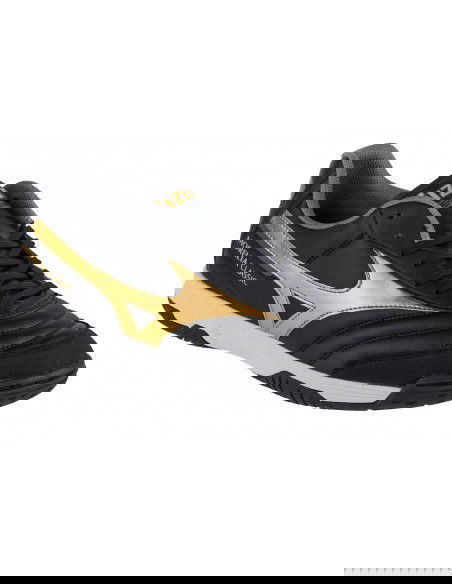 Mizuno Morelia IN Q1GA230250 Χαμηλά Ποδοσφαιρικά Παπούτσια Σάλας Μαύρα