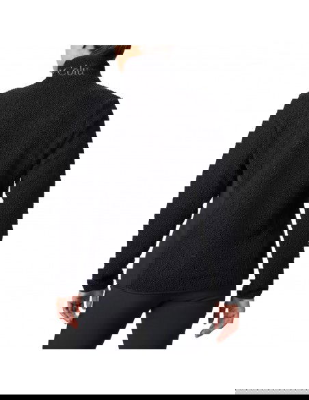 Columbia Panorama Fleece Γυναικεία Ζακέτα με Φερμουάρ σε Μαύρο Χρώμα 1861191-010