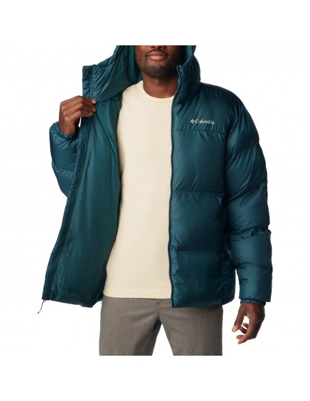 Columbia Puffect Ανδρικό Χειμωνιάτικο Μπουφάν Πράσινο 2008413-414