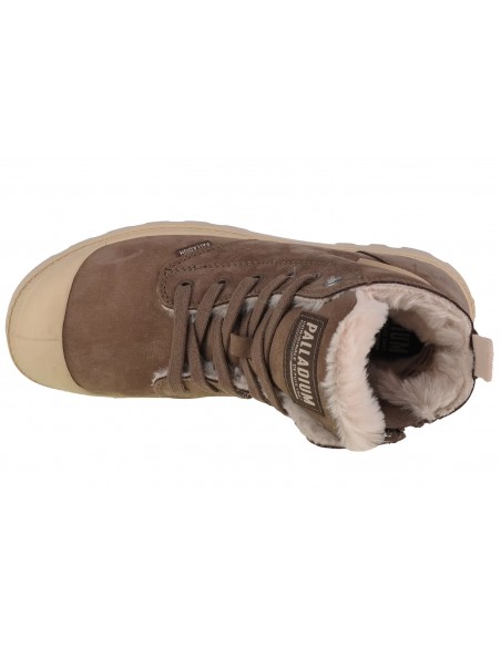 Palladium Pampa Γυναικεία Μποτάκια Καφέ 95982-212-M