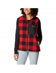 Columbia Κόκκινο Γυναικείο Γιλέκο 1939914-658