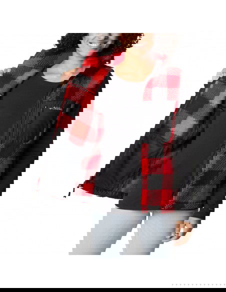 Columbia Κόκκινο Γυναικείο Γιλέκο 1939914-658