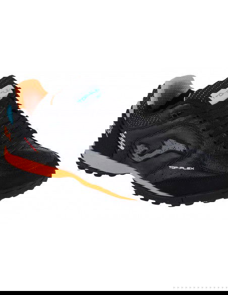 Joma Top Flex 2301 TF TOPW2301TF Χαμηλά Ποδοσφαιρικά Παπούτσια με Σχάρα Μαύρα