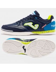 Joma Top Flex 2303 IN TOPW2303 Χαμηλά Ποδοσφαιρικά Παπούτσια Σάλας Μαύρα