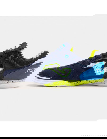 Joma Top Flex 2303 IN TOPW2303 Χαμηλά Ποδοσφαιρικά Παπούτσια Σάλας Μαύρα