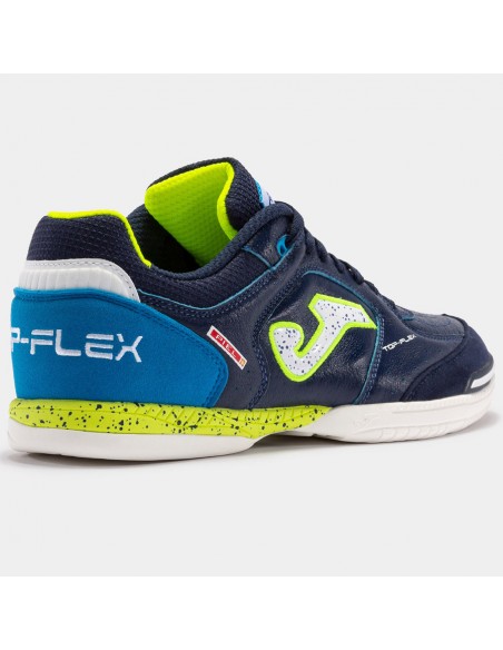 Joma Top Flex 2303 IN TOPW2303 Χαμηλά Ποδοσφαιρικά Παπούτσια Σάλας Μαύρα