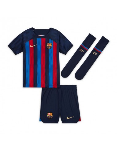 Nike F.C. Barcelona 2022/23 Home DJ7890-452 Παιδικό Σετ Ποδοσφαίρου Barcelona