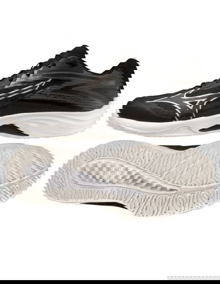 Mizuno V1GA237052 Ανδρικά Αθλητικά Παπούτσια Βόλεϊ Μαύρα