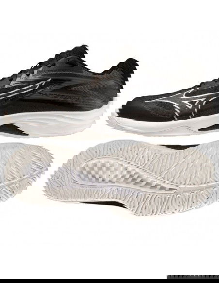 Mizuno V1GA237052 Ανδρικά Αθλητικά Παπούτσια Βόλεϊ Μαύρα