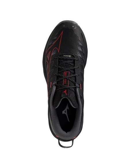 Mizuno Wave Daichi 7 GTX J1GJ225601 Ανδρικά Αθλητικά Παπούτσια Running Μαύρα Αδιάβροχα με Μεμβράνη Gore-Tex