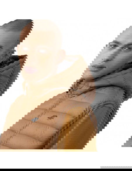 4F Αμάνικο Ανδρικό Μπουφάν Puffer Καφέ 4FAW23TVESM063-82S