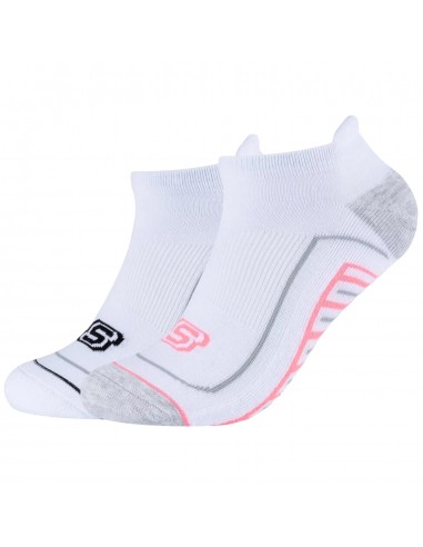 Skechers SK43024-1001 Αθλητικές Κάλτσες Λευκές 2 Ζεύγη