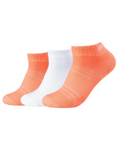 Skechers SK43022-0310 Αθλητικές Κάλτσες Πορτοκαλί 3 Ζεύγη