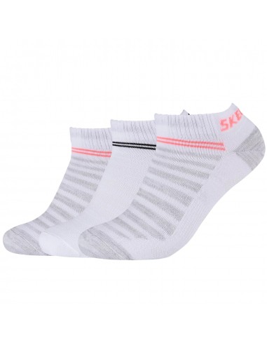 Skechers SK43022-1001 Αθλητικές Κάλτσες Λευκές 3 Ζεύγη
