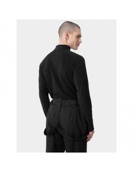 4F Ανδρική Ζακέτα Μαύρη 4FWAW23TSWSM1283-20S