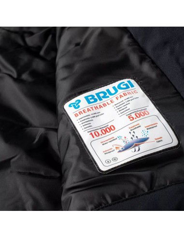 Brugi Ανδρικό Χειμωνιάτικο Μπουφάν Μαύρο 92800463915