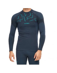 Alpinus Tactical Gausdal SI8912 Ανδρική Ισοθερμική Μακρυμάνικη Μπλούζα Μπλε
