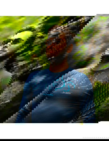 Alpinus Tactical Gausdal SI8912 Ανδρική Ισοθερμική Μακρυμάνικη Μπλούζα Μπλε