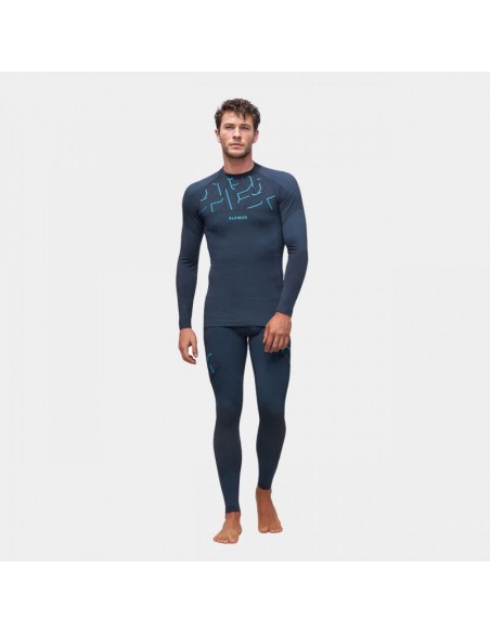 Alpinus Tactical Gausdal SI8912 Ανδρική Ισοθερμική Μακρυμάνικη Μπλούζα Μπλε