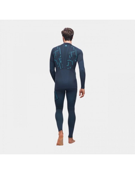 Alpinus Tactical Gausdal SI8912 Ανδρική Ισοθερμική Μακρυμάνικη Μπλούζα Μπλε