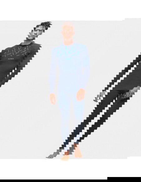 Alpinus Tactical Gausdal SI8912 Ανδρική Ισοθερμική Μακρυμάνικη Μπλούζα Μπλε