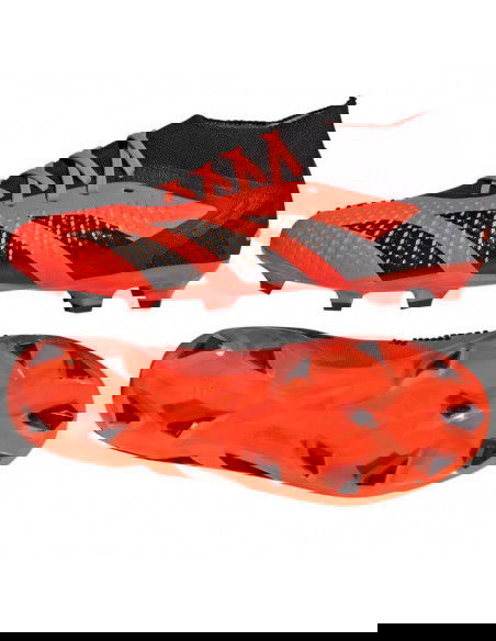 Adidas Predator Accuracy.2 FG GW4587 Ψηλά Ποδοσφαιρικά Παπούτσια με Τάπες Team Solar Orange / Core Black