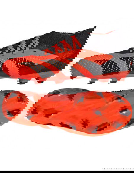 Adidas Predator Accuracy.2 FG GW4587 Ψηλά Ποδοσφαιρικά Παπούτσια με Τάπες Team Solar Orange / Core Black