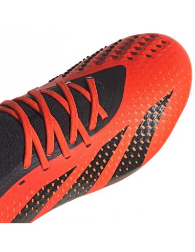 Adidas Predator Accuracy.2 FG GW4587 Ψηλά Ποδοσφαιρικά Παπούτσια με Τάπες Team Solar Orange / Core Black