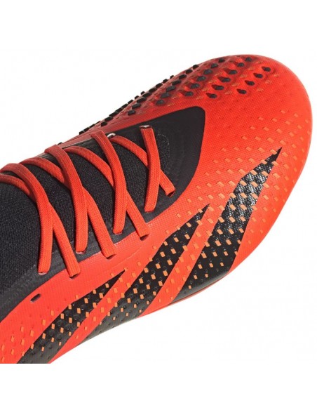 Adidas Predator Accuracy.2 FG GW4587 Ψηλά Ποδοσφαιρικά Παπούτσια με Τάπες Team Solar Orange / Core Black