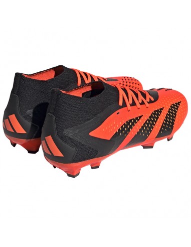 Adidas Predator Accuracy.2 FG GW4587 Ψηλά Ποδοσφαιρικά Παπούτσια με Τάπες Team Solar Orange / Core Black