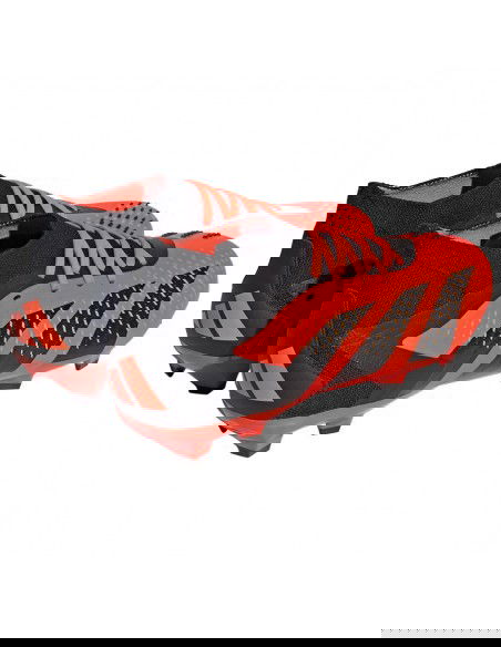Adidas Predator Accuracy.2 FG GW4587 Ψηλά Ποδοσφαιρικά Παπούτσια με Τάπες Team Solar Orange / Core Black