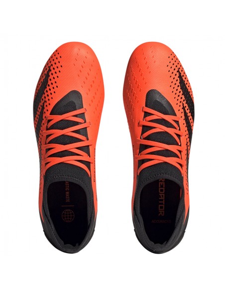 Adidas Predator Accuracy.3 FG GW4591 Χαμηλά Ποδοσφαιρικά Παπούτσια με Τάπες Team Solar Orange / Core Black