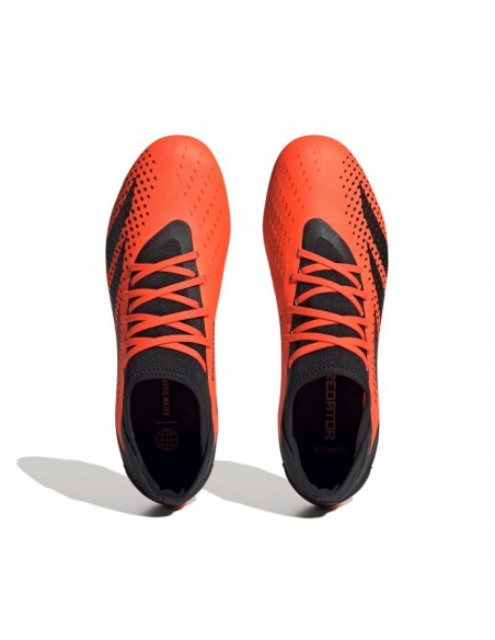 Adidas Predator Accuracy.3 FG GW4591 Χαμηλά Ποδοσφαιρικά Παπούτσια με Τάπες Team Solar Orange / Core Black