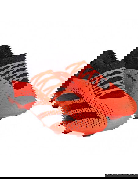Adidas Predator Accuracy.3 FG GW4591 Χαμηλά Ποδοσφαιρικά Παπούτσια με Τάπες Team Solar Orange / Core Black