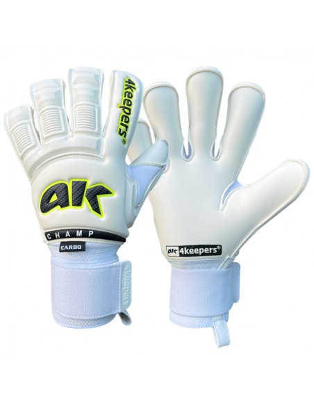 4Keepers Champ Carbo S906425 Γάντια Τερματοφύλακα Ενηλίκων Λευκά