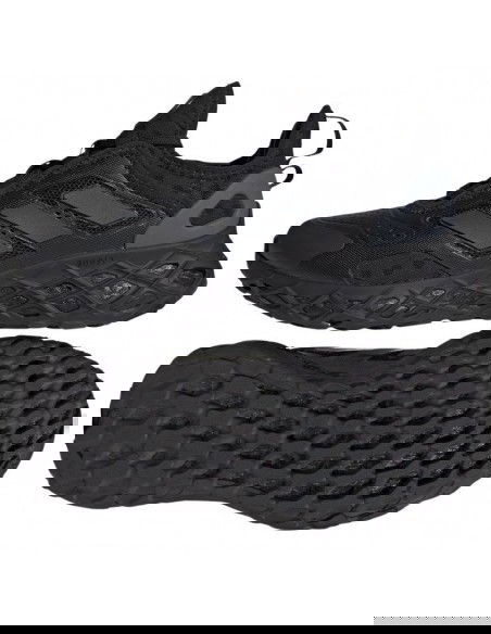 Adidas Αθλητικά Παιδικά Παπούτσια Running Web Boost J HQ4210 Μαύρα