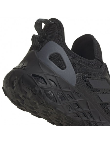 Adidas Αθλητικά Παιδικά Παπούτσια Running Web Boost J HQ4210 Μαύρα