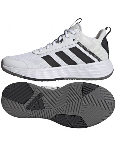 Adidas Ownthegame 2.0 H00469 Χαμηλά Μπασκετικά Παπούτσια Cloud White / Core Black / Grey Four Αθλήματα > Μπάσκετ > Παπούτσια