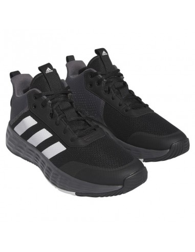 Adidas Ownthegame 2.0 IF2683 Χαμηλά Μπασκετικά Παπούτσια Core Black / Grey Five / Cloud White
