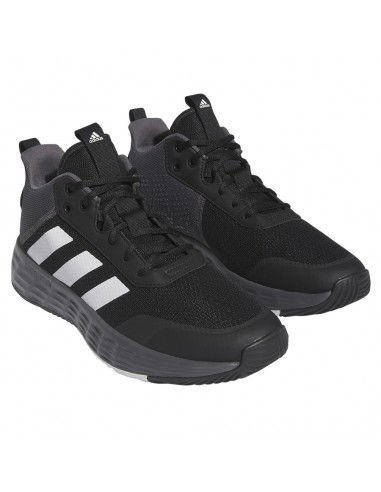 Adidas Ownthegame 2.0 IF2683 Χαμηλά Μπασκετικά Παπούτσια Core Black / Grey Five / Cloud White