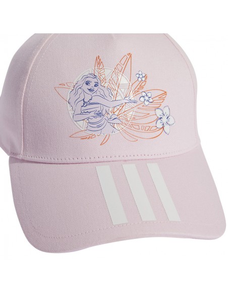 Adidas Παιδικό Καπέλο Jockey Υφασμάτινο Moana Ροζ HT6402