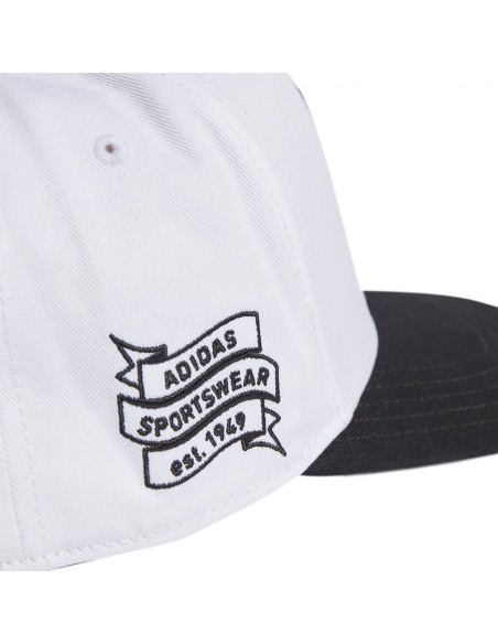 Adidas Ανδρικό Jockey με Ίσιο Γείσο Λευκό IK8360