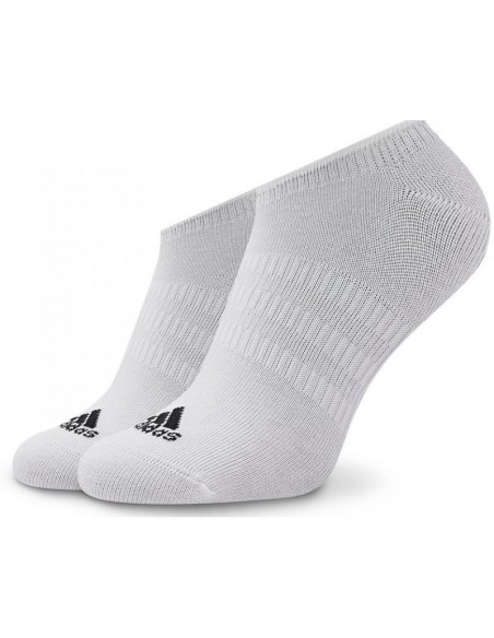 Adidas Thin Light IC1328 Αθλητικές Κάλτσες Πολύχρωμες 3 Ζεύγη Medium Grey Heather / White / Black